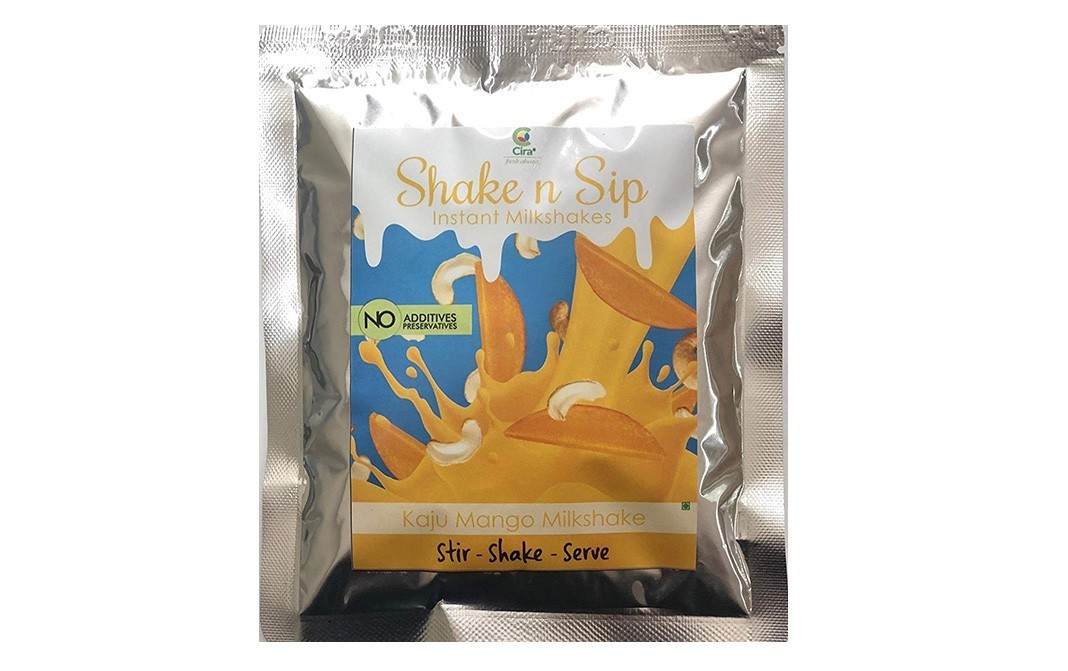 Cira Shake n Sip Kaju Mango Milkshake   Pack  75 grams